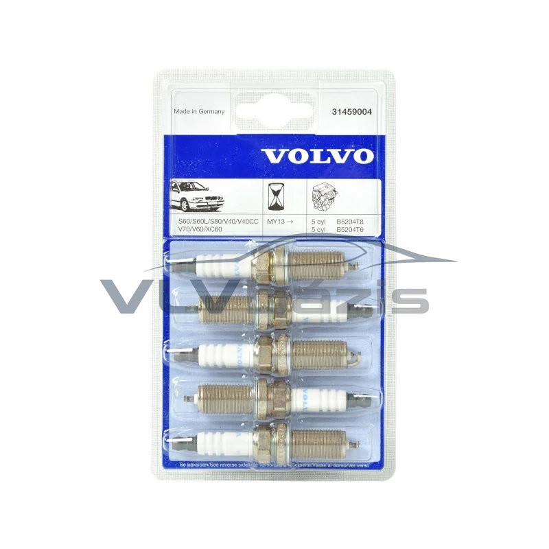 Volvo gyári alkatrészek, Volvo 31459004 gyújtógyertya készlet