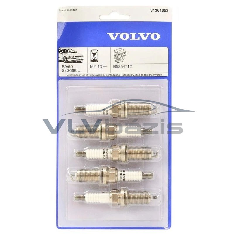 Volvo gyári alkatrész, Volvo 31361653 gyújtógyertya készlet