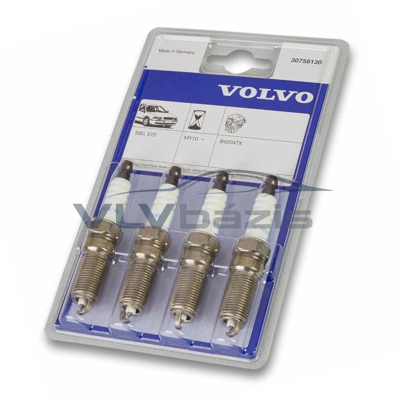 Volvo gyári alkatrész, Volvo 30758130 gyújtógyertya készlet