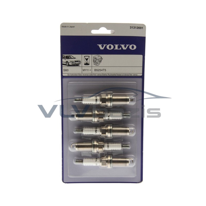 Volvo alkatrészek,Volvo 31312691 gyertya készlet B5254T5 motorokhoz