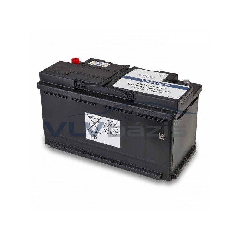Volvo akkumulátor,Volvo 31652067 start-stop akkumulátor 95Ah/850A