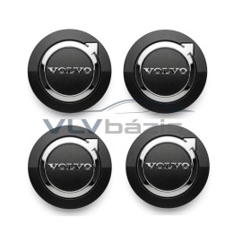 Volvo 32424634 gyári felni közép kupak szett 51 mm fekete 4 db
