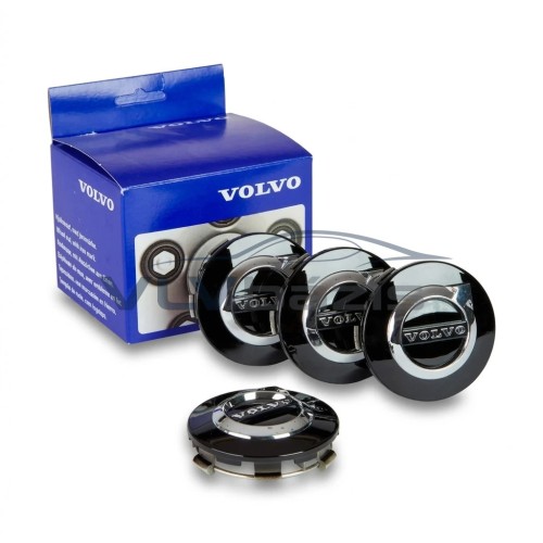 Volvo gyári alkatrészek, Volvo 32147649 felni közép szett fekete 64 mm