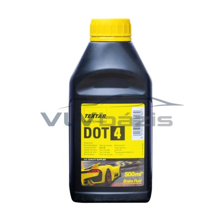 Volvo alkatrészek, Textar 9850200249 fékfolyadék DOT4 0,5 literes
