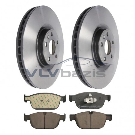 Brembo 345 mm első fékcsomag Volvo C40 XC40 XC60 XC90